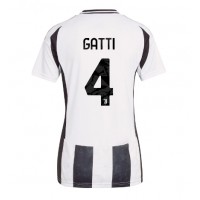 Fotballdrakt Dame Juventus Federico Gatti #4 Hjemmedrakt 2024-25 Kortermet